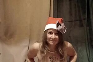 french slave solo striptease caresses magic wand masturbation