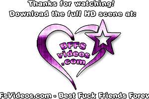 hey horny teen babe you sharing that cum load with your friend after blowjob