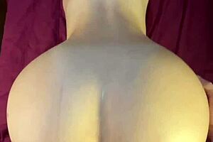 Huge Ass Babe Rides POV Doggy Style