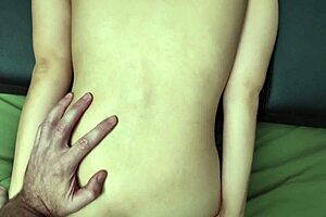 POV Young Japanese GF Blowjob Anal Cumshot Shaved Tight Petite Skinny