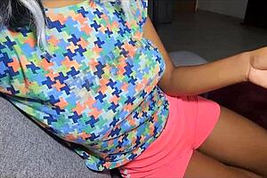 Hijastra Puts Condom On With Mouth Then Swallows It All