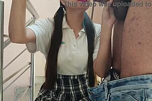 Indian schoolgirl takes first anal pounding in tight desi pussy