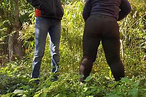 stepmom craves stepson's touch and attention in risky outdoor spot