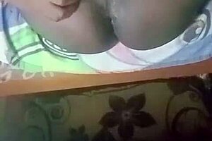 sexy shemale strokes massive dick till explosive cumshot solo tease