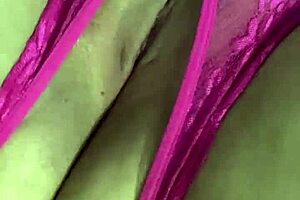 curvy latina fingers big pussy lips in pink thong moaning orgasm