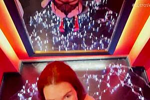 cute redhead teen kaira love deepthroats in heels