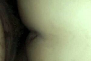 simplihang bareback anal creampie right in the kitchen closeup