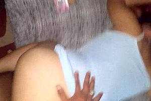 her hairy pussy makes it no crime for close-up gaping squirt.