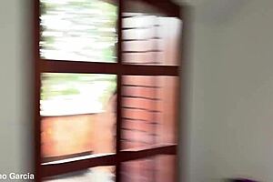 luiza marcato and gih ribeiro take romantic rough drilling in steamy brazilian threesome