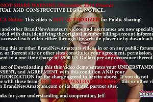 blue eyed blonde gwen takes deep pounding in pink pussy then swallows load