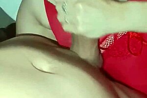 cheating on hubby with stepson dripping wet doggy 😈💦