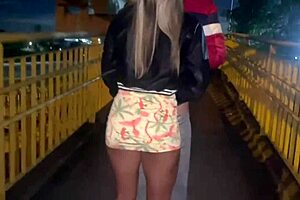 street blowjob dream public oral cum finish