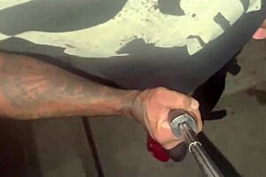 hot wife flashes on street makes cyclist jerk off then hubby fucks her wildly twice