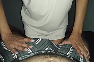 skinny brunette latina takes cock in tight pussy homemade video