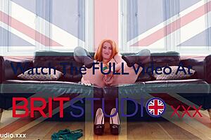 british redhead victoria greene teases your foot fetish cravings