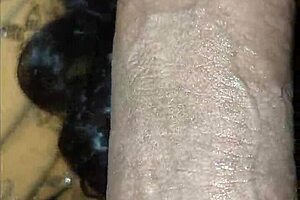 Choking on that massive cock dude?