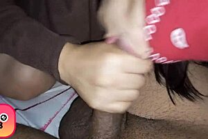 her deepthroat sucks cock like no one else crazy latina