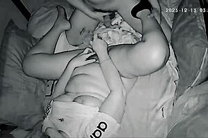 Family ties deepen with brunette asian toy orgasm play