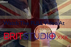 British 18-Year-Old Goth Eats Cum-Topped Ice Cream After Handjob