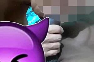 Wife fucks moans cums with ton's milk in final interracial creampie