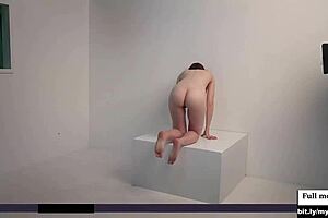 wanna watch this cute blonde deepthroat in photoshoot?