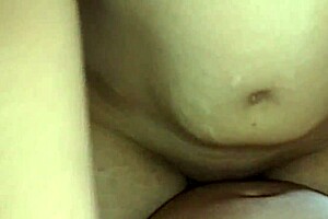 redhead stepsis with natural big tits rides tight pussy cowgirl style