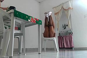 Angry Brunette Wife's Big Natural Tits Lead to USA Fuck Fest