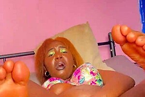 beautiful hairy pussy creams hard in solo dildo bedroom play