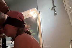 hey you ever seen a french slave dressed for badine training outdoors with toys?