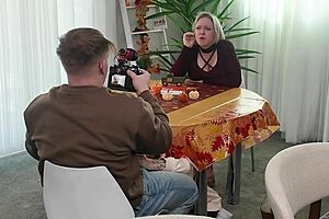 Breezy Bri's perfect tits bounce in secret backstage blonde fuck session