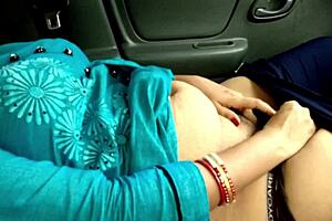 indian mommy outdoor car fuck in forest with daddy hurts so bad