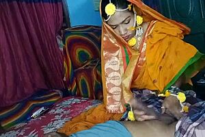 Newly Married Desi Wife Hardcore Doggystyle Fucking Blowjob With Husband Special Night