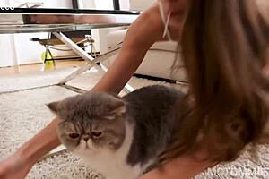 Sweet teen's intimate homemade moments fill me with joy