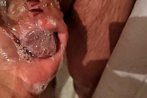 My hot stepbrother showers I grope handjob moan taboo pleasure wife away 18+!