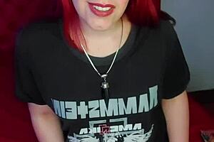 dads friend catches me dildo fucking wet pussy on video call gives joi domination dirty talk