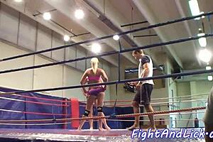 i feel her fingers deep as she pleasures me in lesbian heat