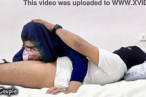 muslim indonesian wife facesits swallows husband cum first time juicy pussy chubby