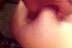 Marriage woman in bike with man powering dominance in amateur video