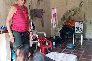 Myke Brazil and Paty Bumbum in intense latina action