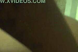 Big black cock juicy amateur ebony girlfriend sex from behind