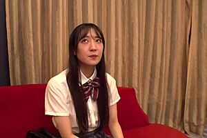 Thus, a young and natural-titted girlfriend named Hana 18 fleshes for 100,000 yen