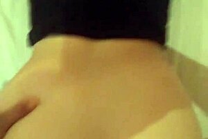 Want some hot amateur girlfriend begging for stepbrother’s cock in homemade video?