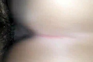 Girlfriend was just your average amateur with a rather large buttocks