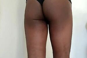 Gay amateur scene of ass touching with girlfriend’s toy