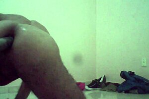 Gay guy amateur boy and his boyfriend showing off skills