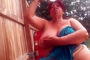 I love fucking her pussy and playing with her big tits in this homemade video.